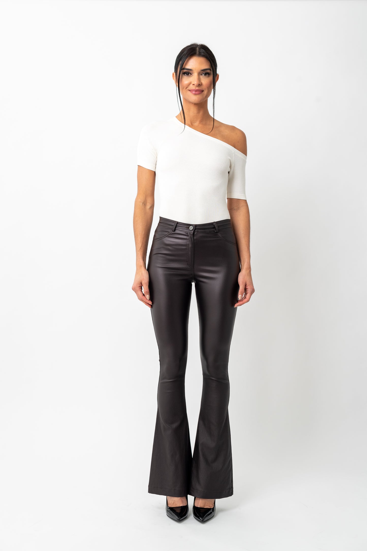 BA Waxed Flare Pant