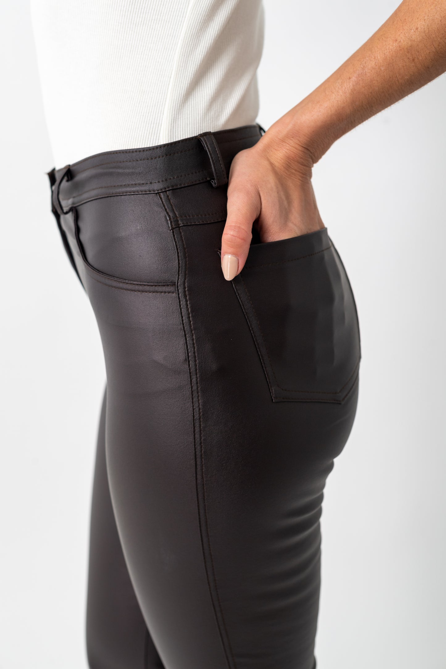 BA Waxed Flare Pant