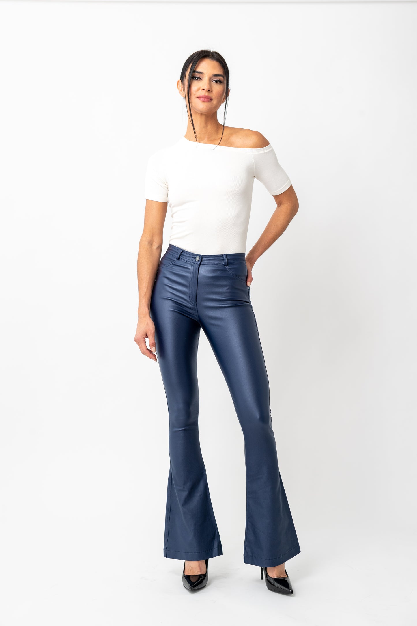 BA Waxed Flare Pant