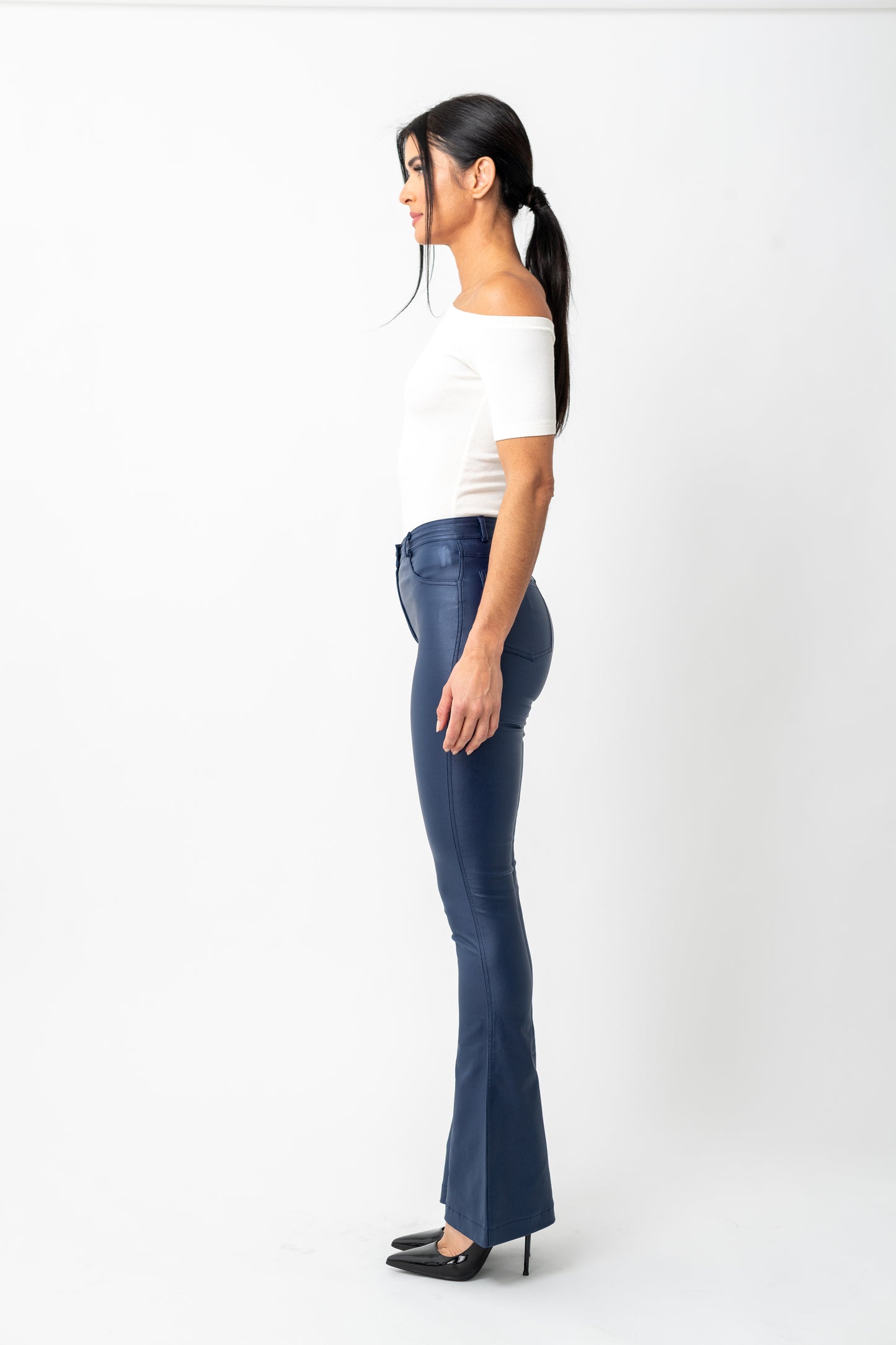 BA Waxed Flare Pant