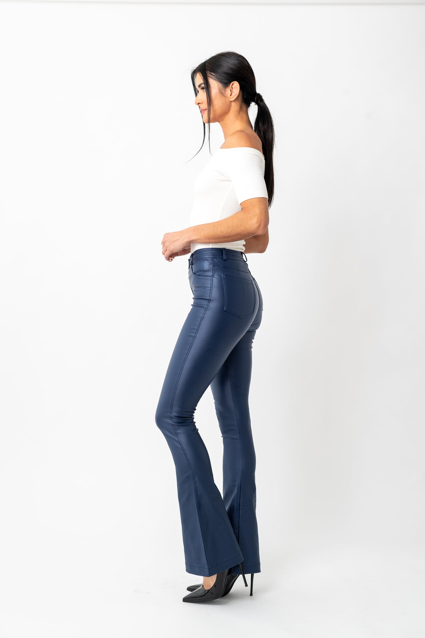 BA Waxed Flare Pant