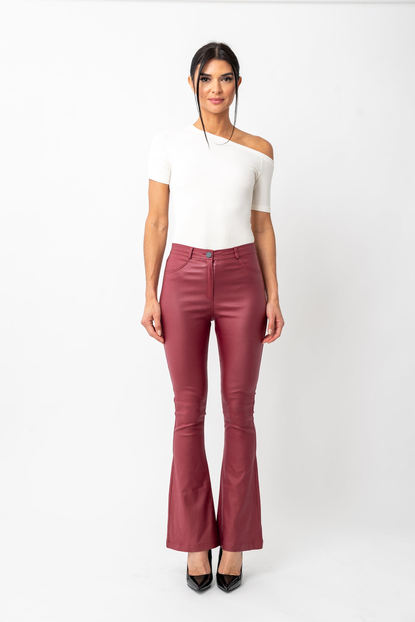 BA Waxed Flare Pant