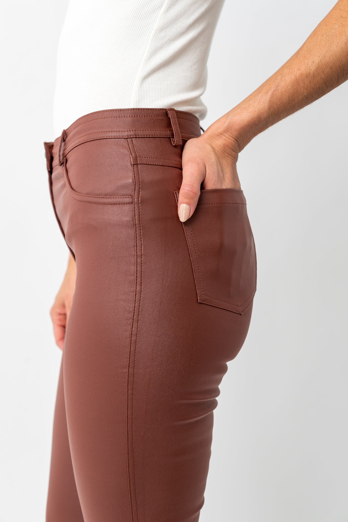 BA Waxed Flare Pant