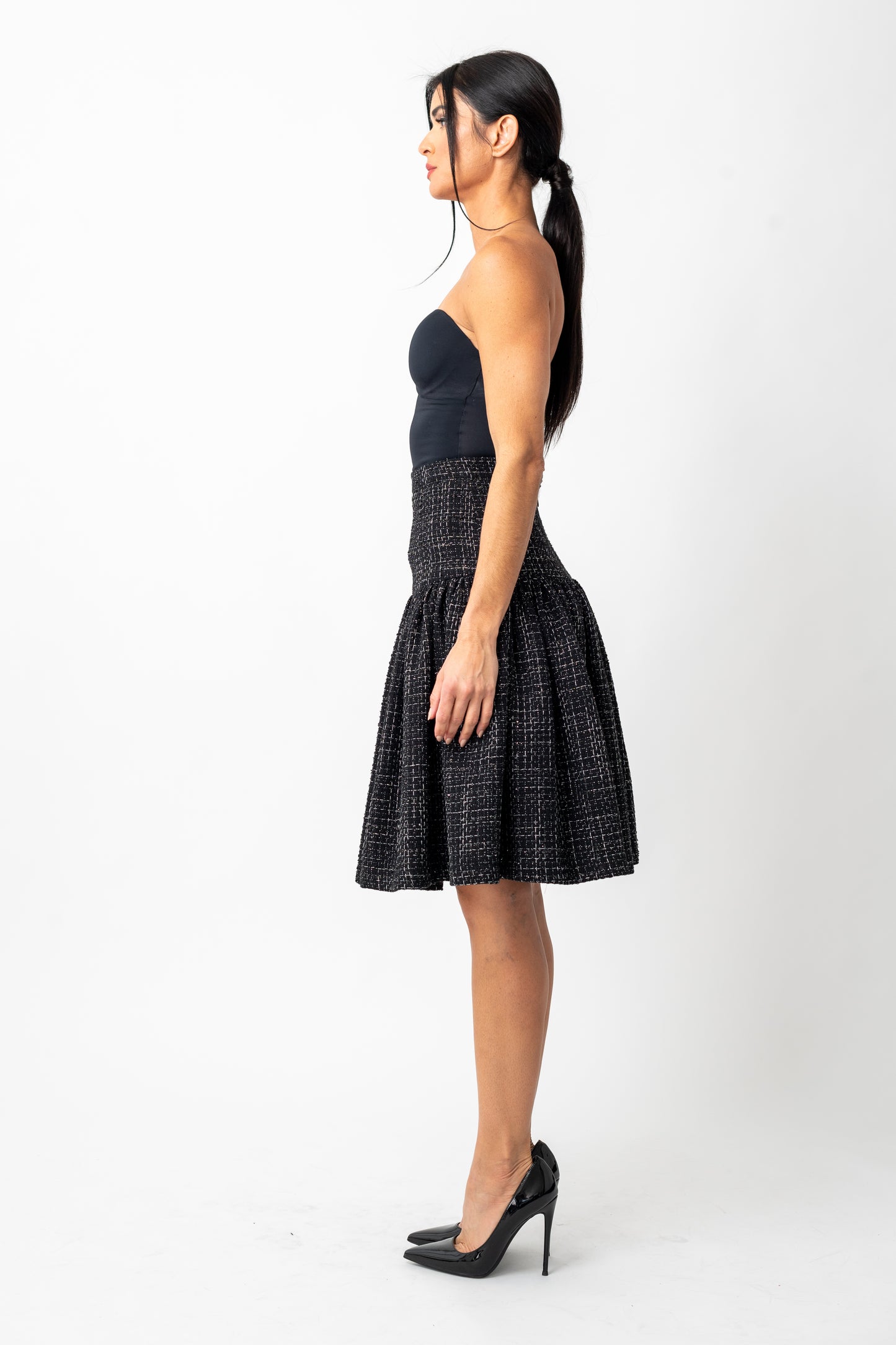 Erica Tweed Midi Skirt LIMITED