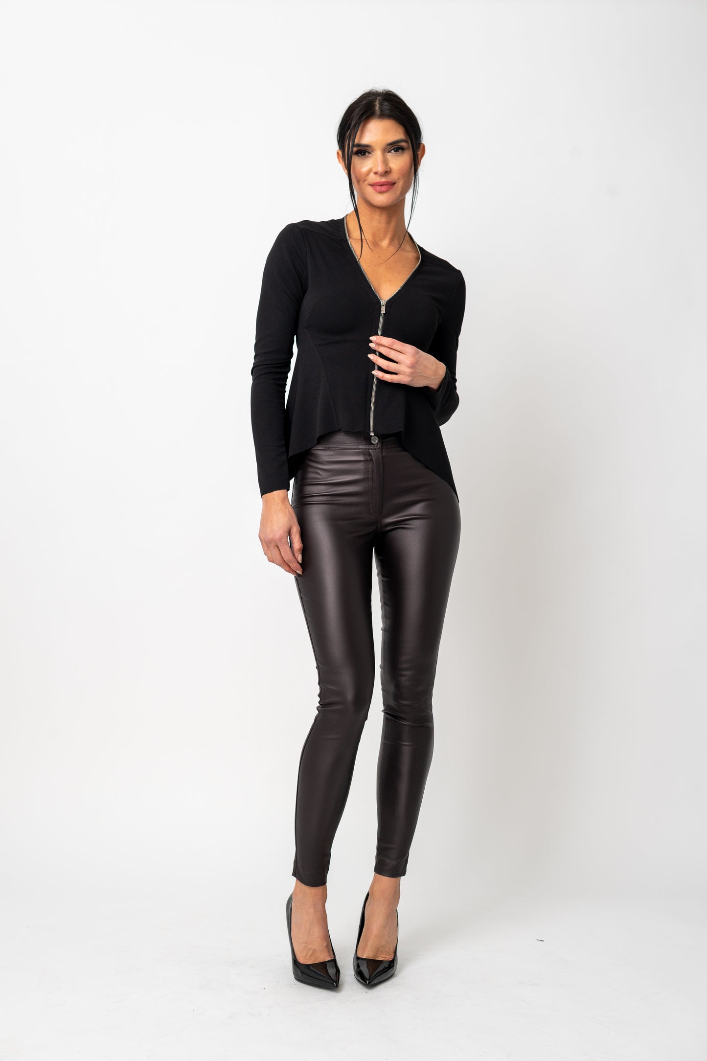Melrose Zip Jacket Top