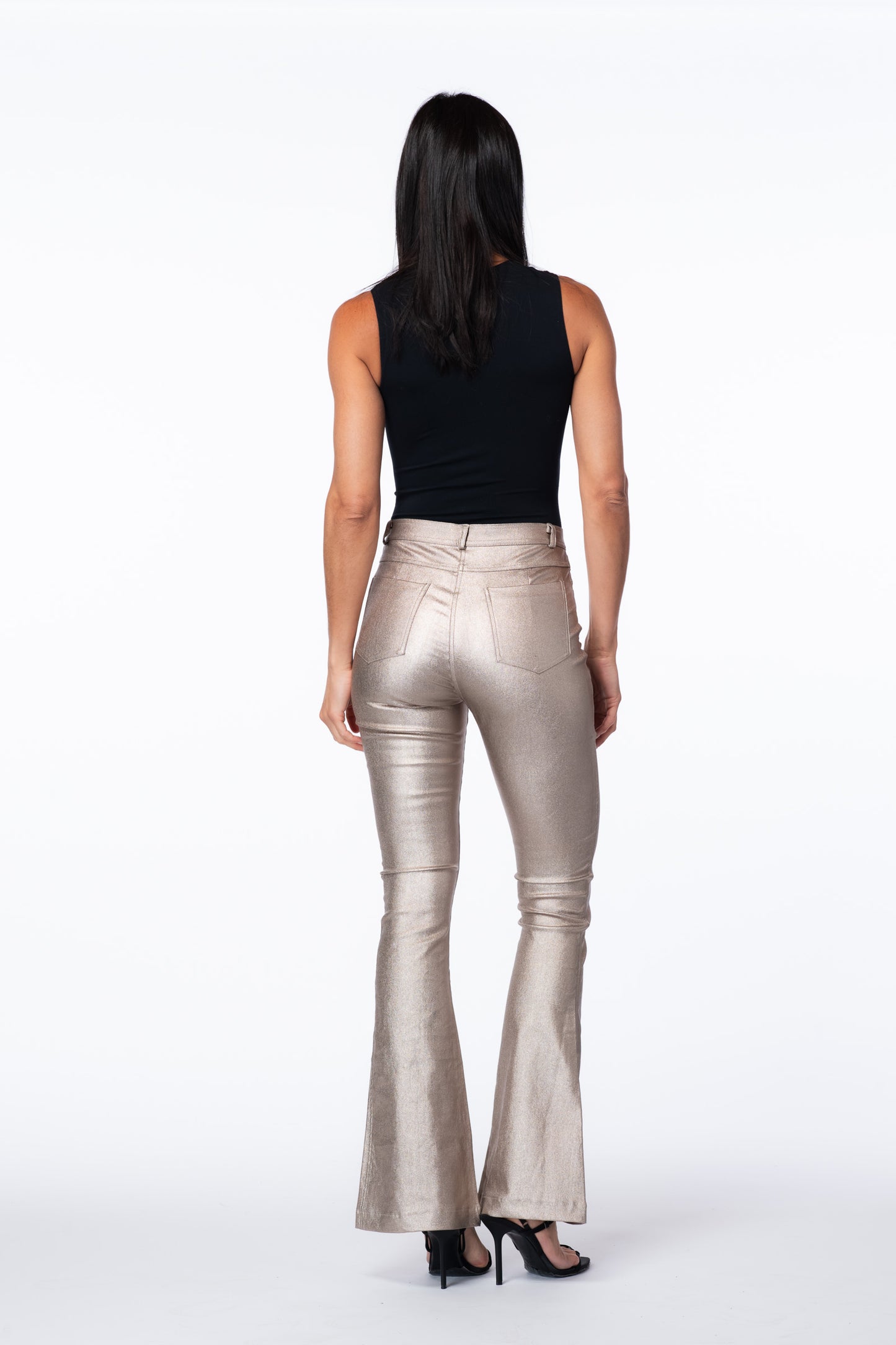 Mesh Trim V-Neck Bodysuit Top