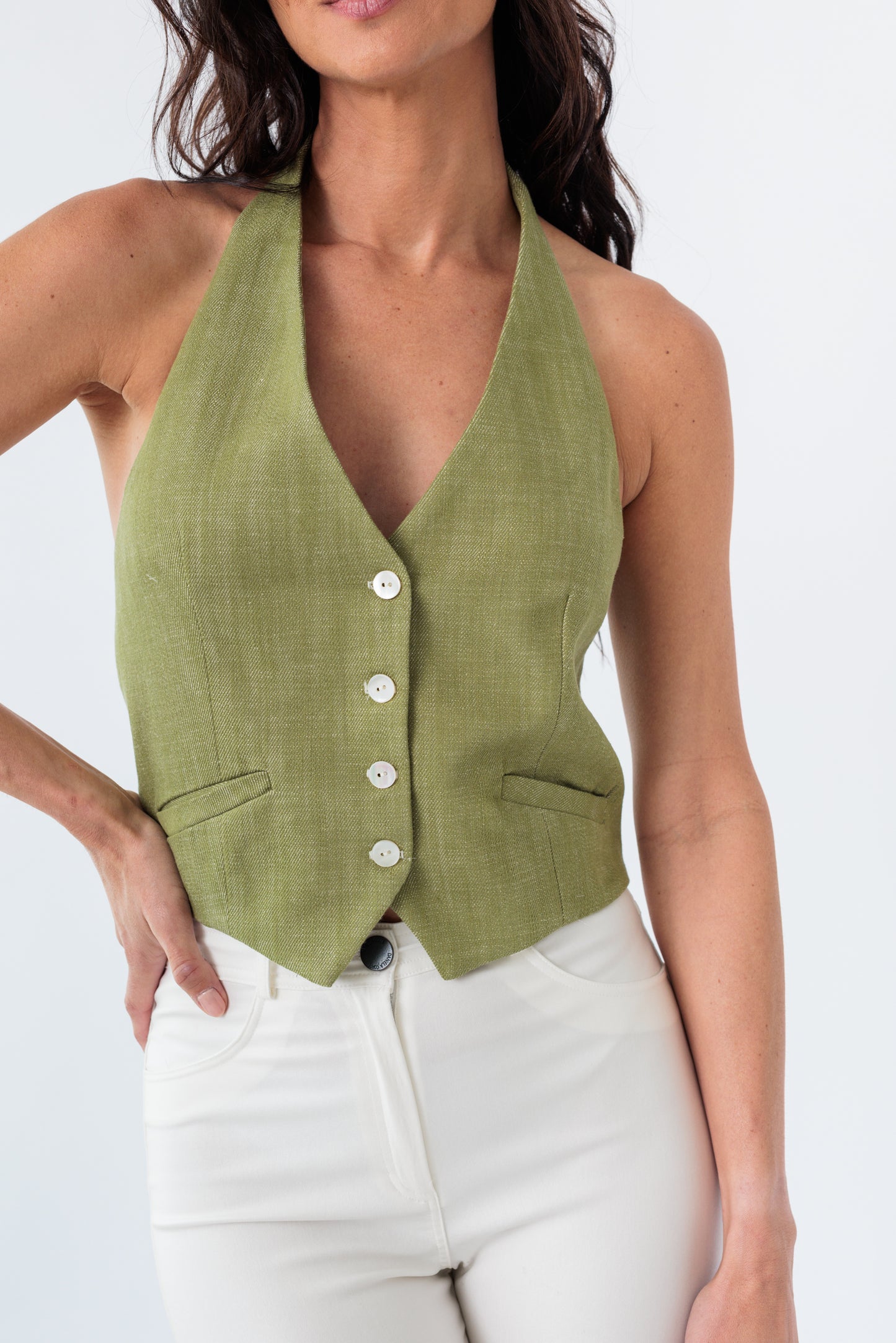 Halter Vest Jacket