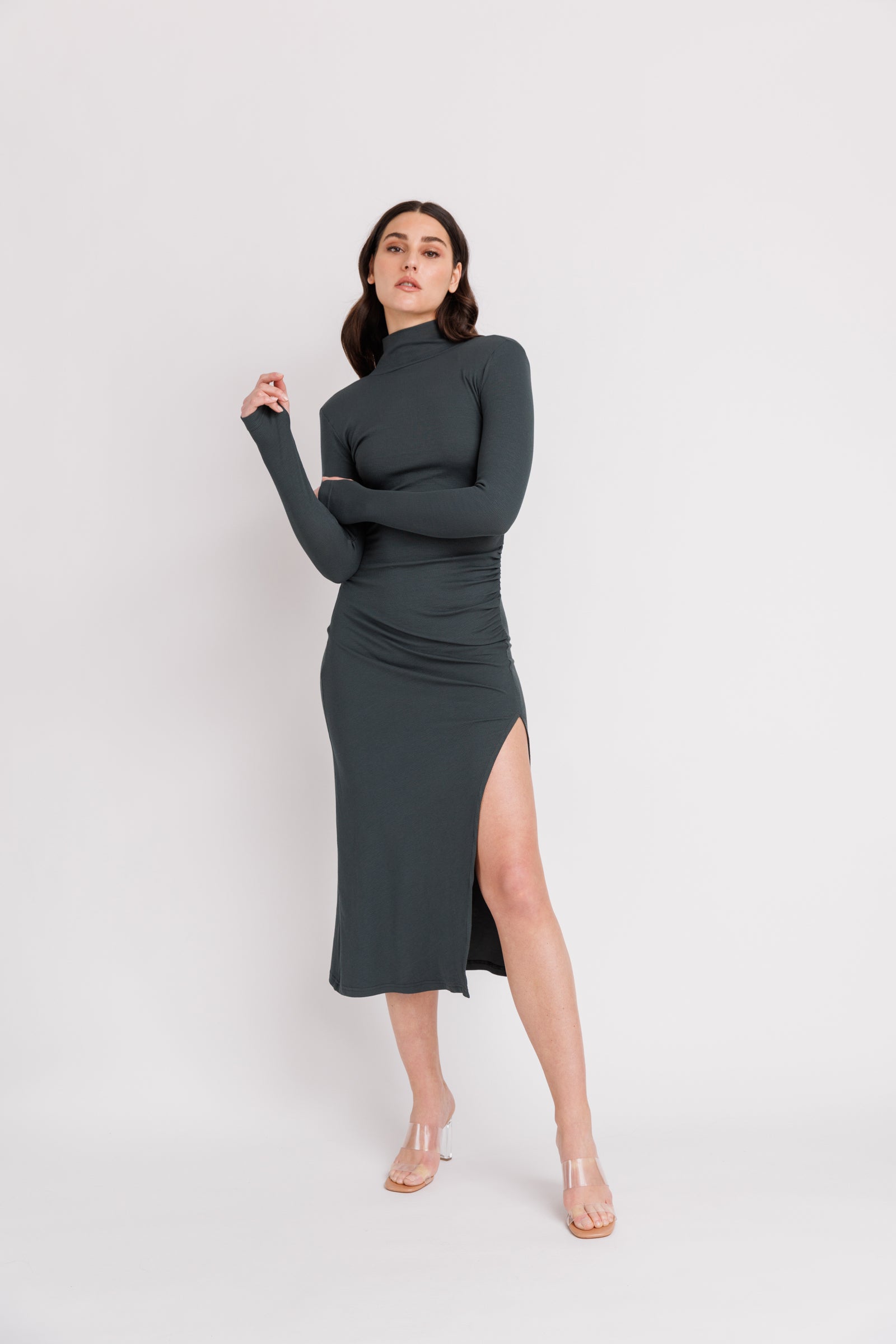 nolita midi dress Nolita Cream i Sweater Dress - M Size - Women's Dresses