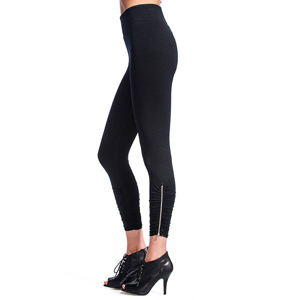 Second Skin Zipper Leggings – Daniela Corte