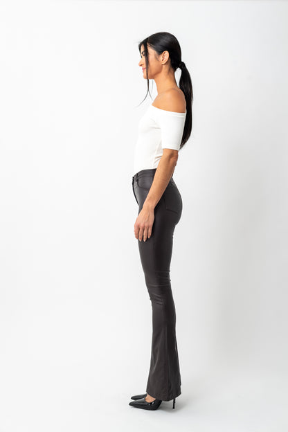 BA Waxed Flare Pant