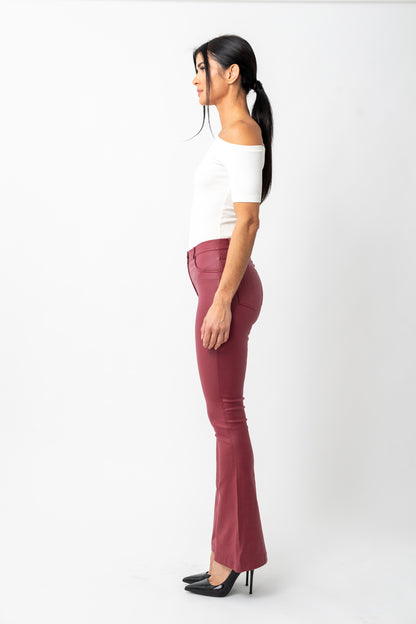 BA Waxed Flare Pant