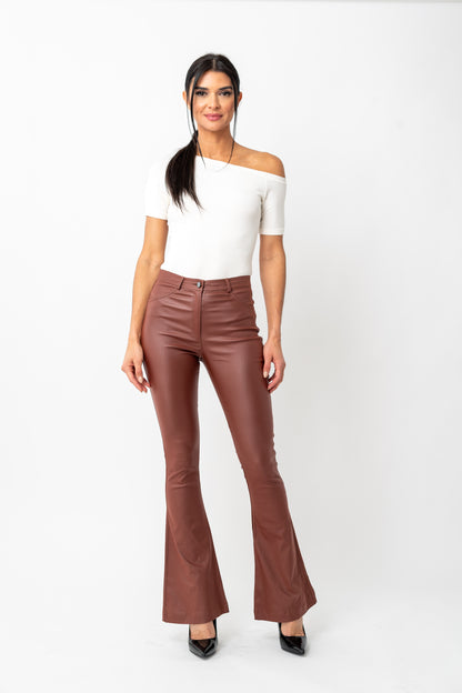 BA Waxed Flare Pant