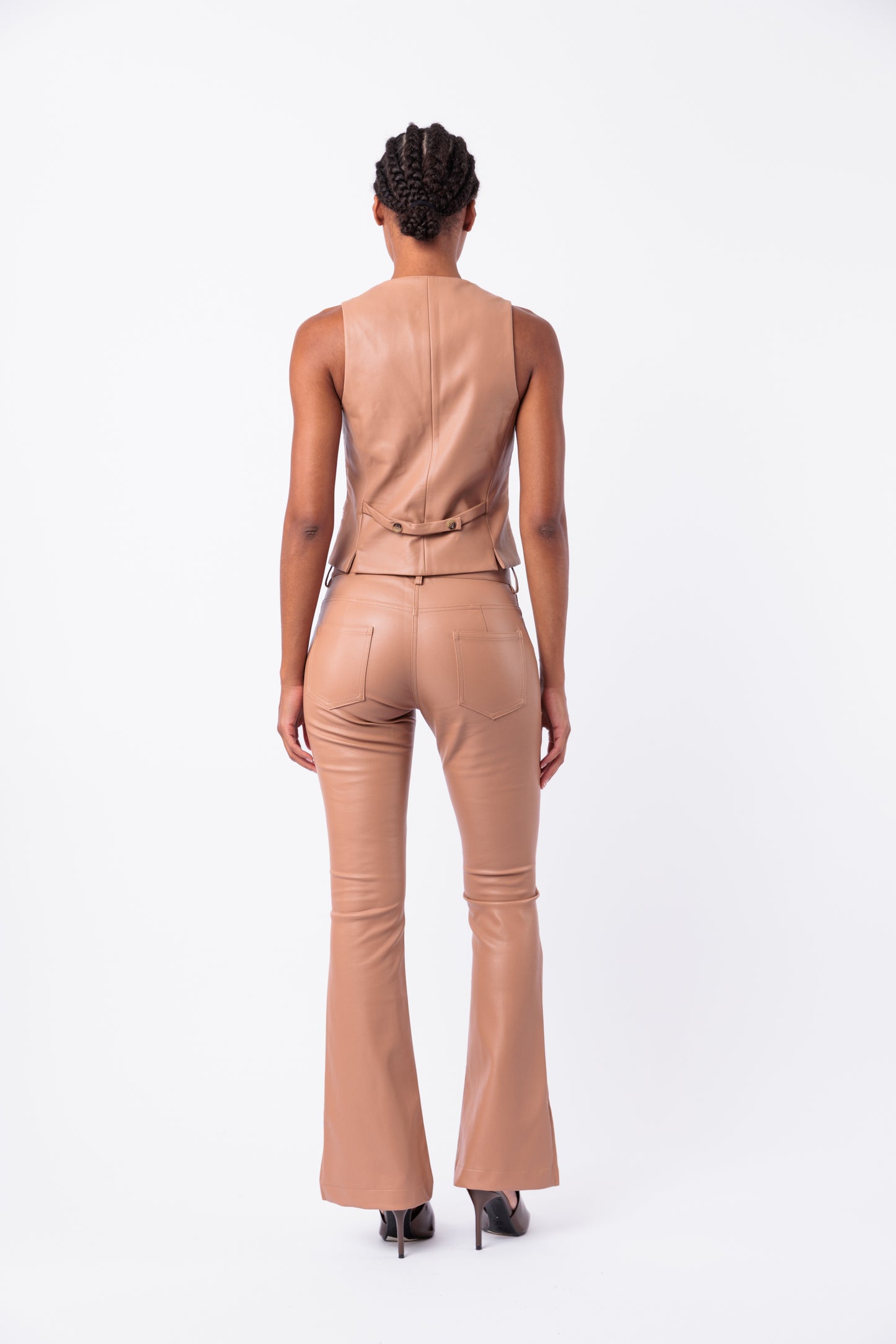 Side Slit Vegan Bootcut Pant