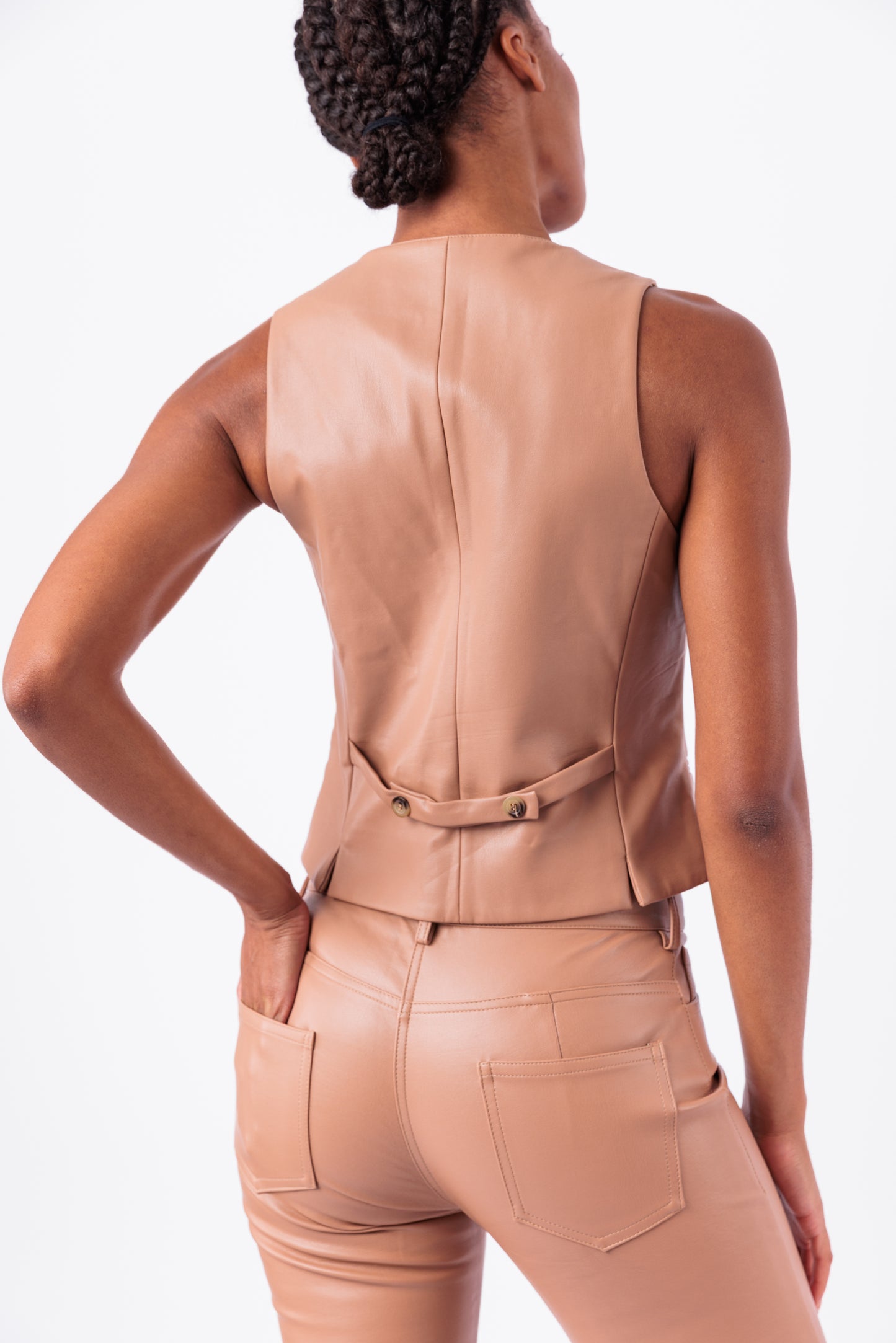 Side Slit Vegan Bootcut Pant