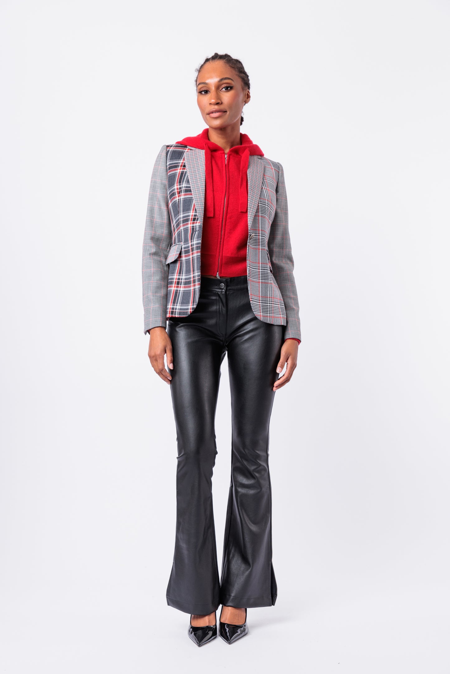 DC X Bariloche Plaid Jacket