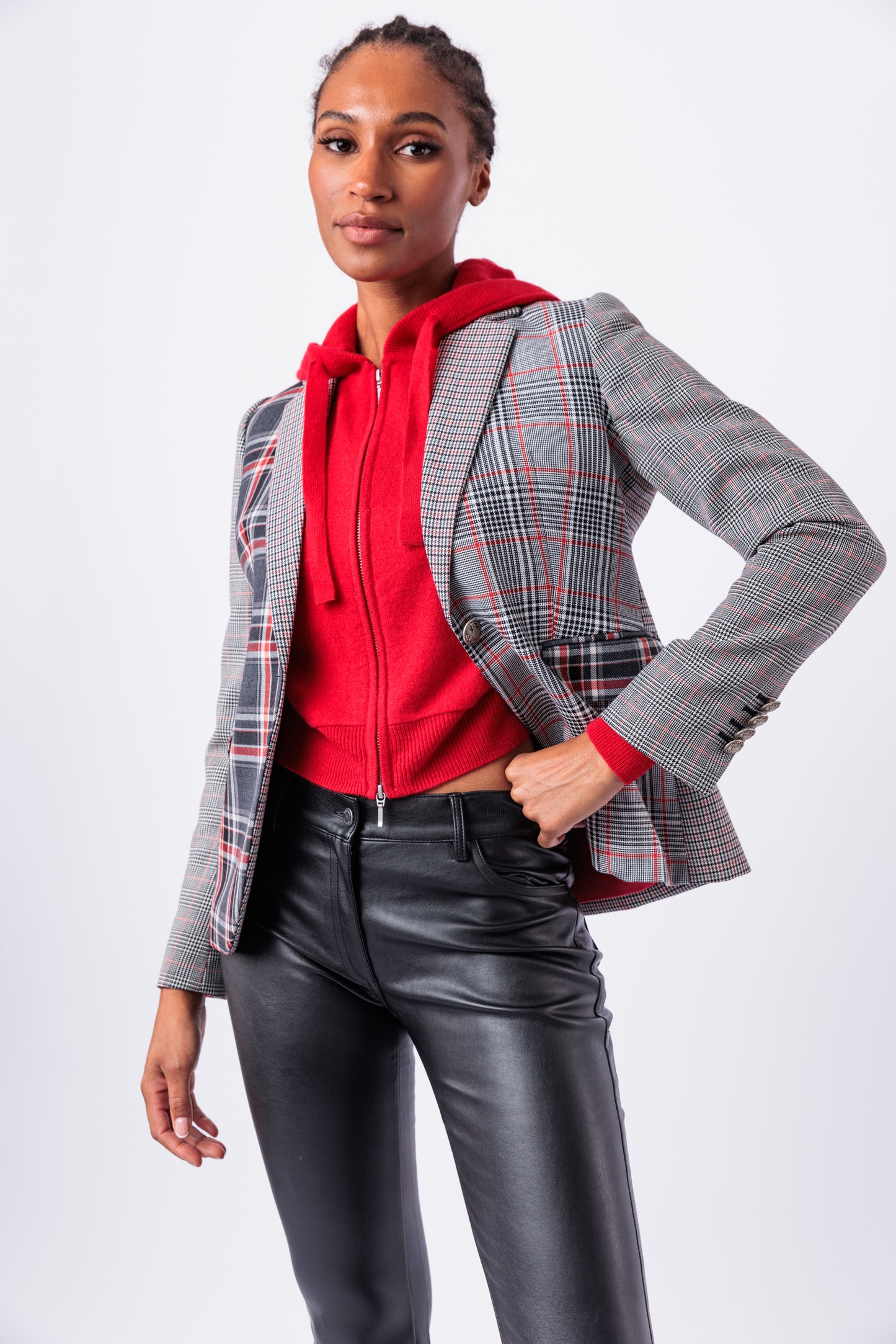 DC X Bariloche Plaid Jacket