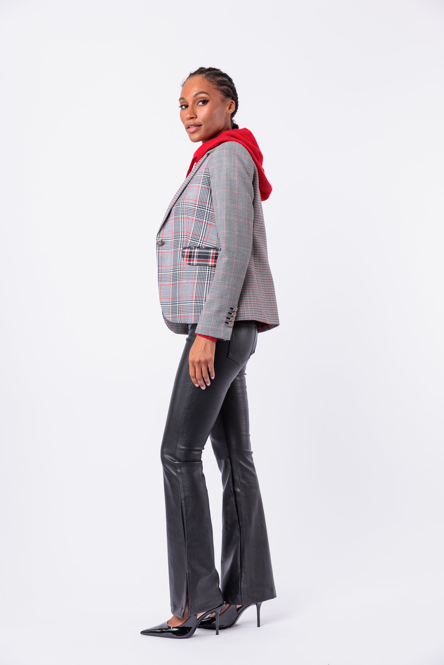 DC X Bariloche Plaid Jacket