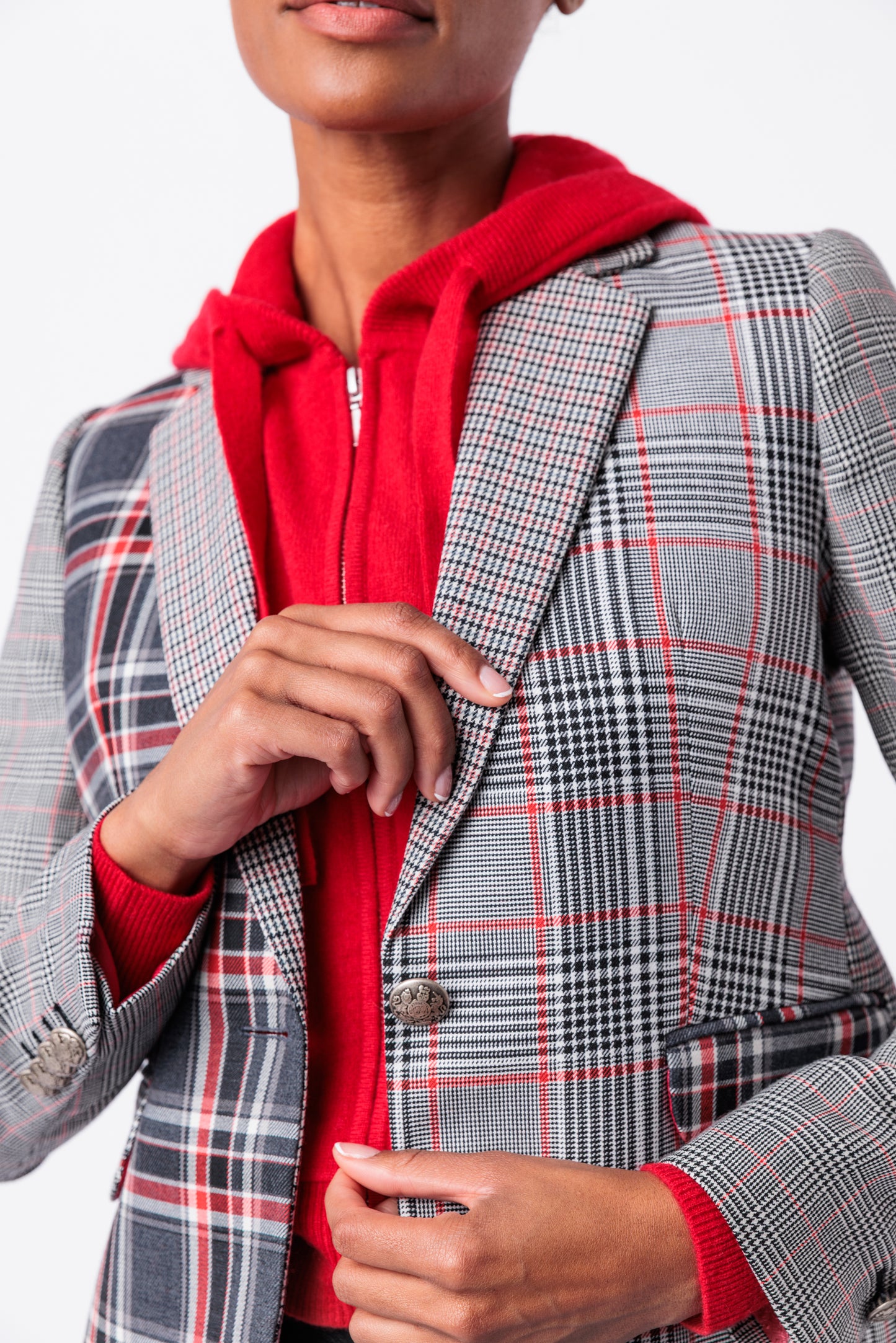 DC X Bariloche Plaid Jacket