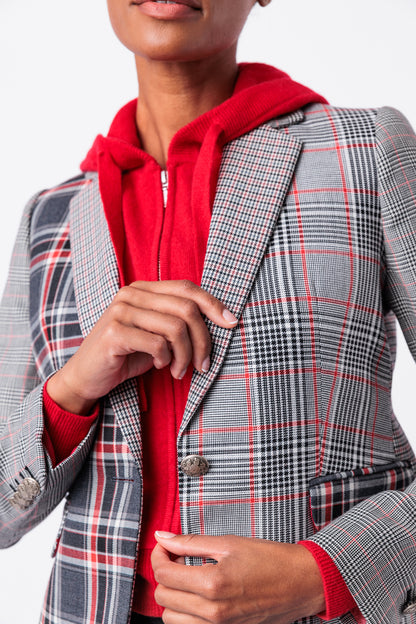 DC X Bariloche Plaid Jacket