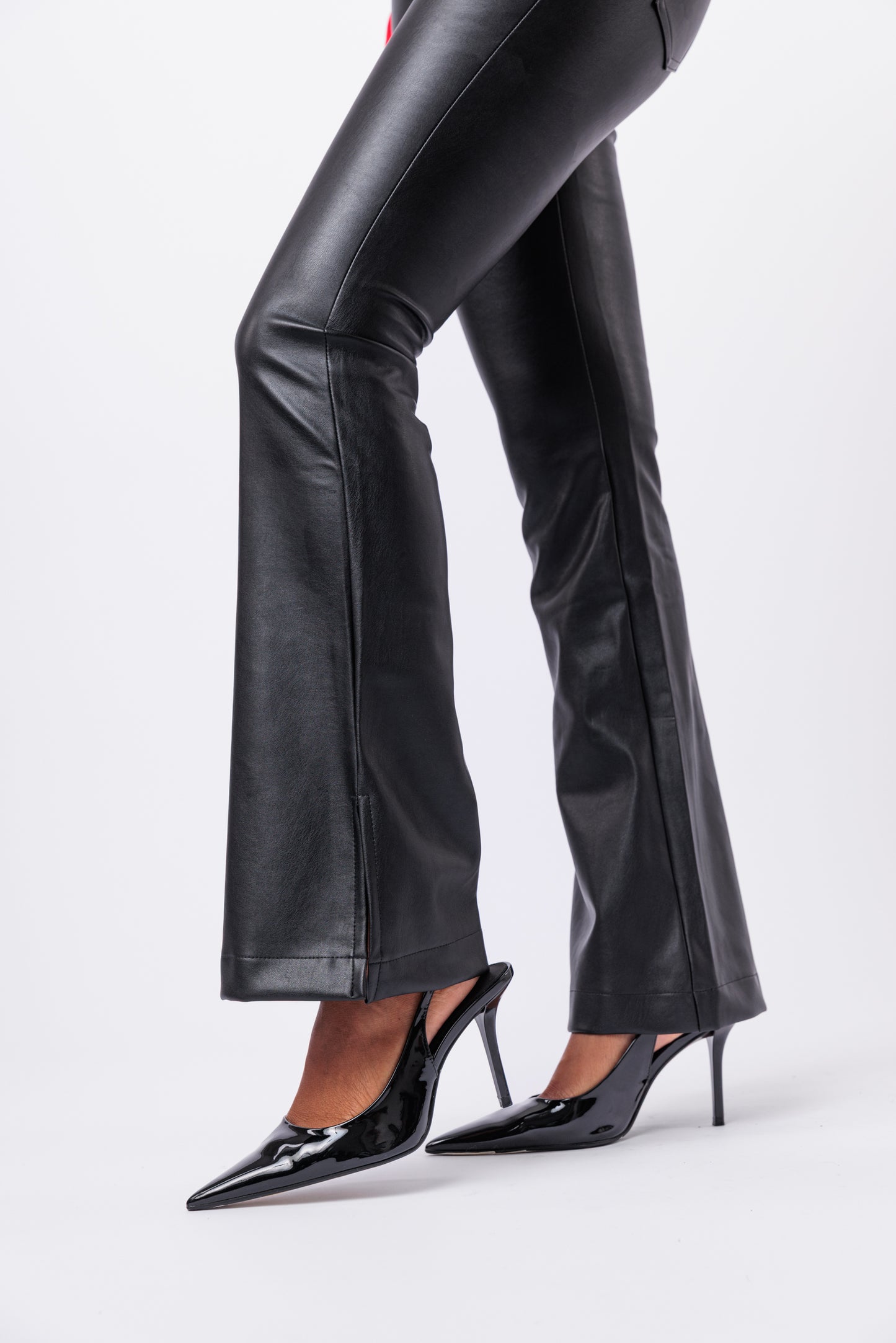 Side Slit Vegan Bootcut Pant