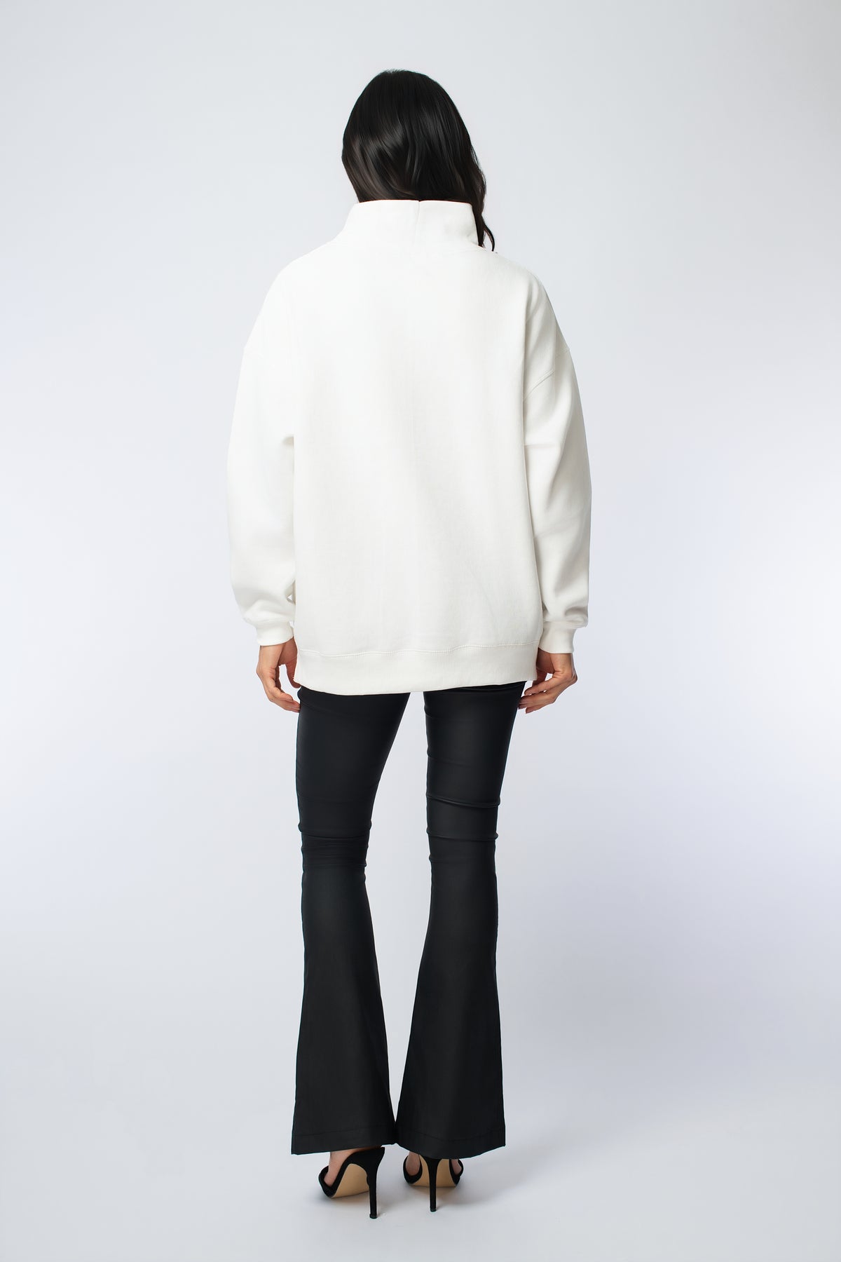 Funnel Neck “It’s Not That Deep” Sweatshirt Top