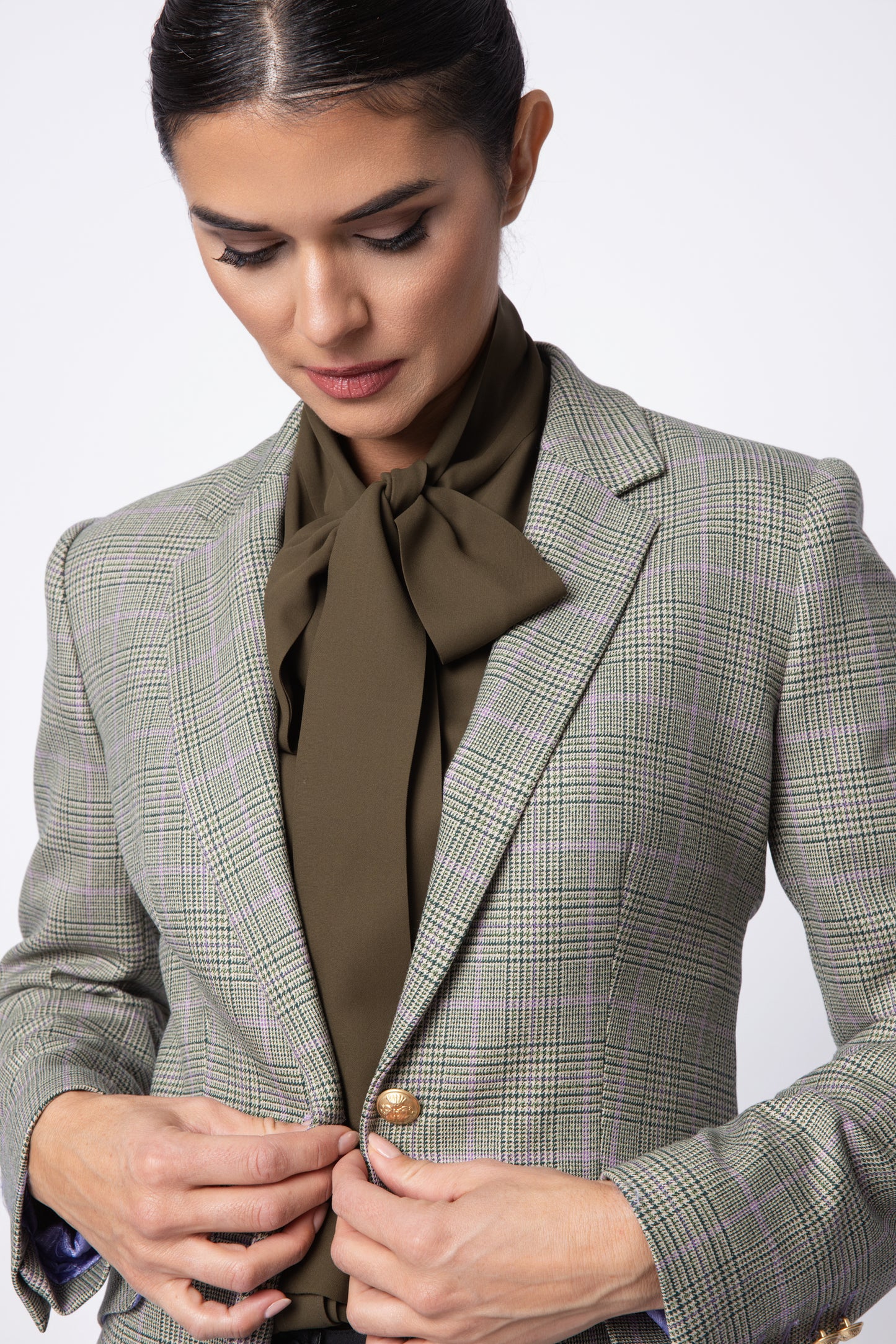 DC X Bariloche Plaid Jacket