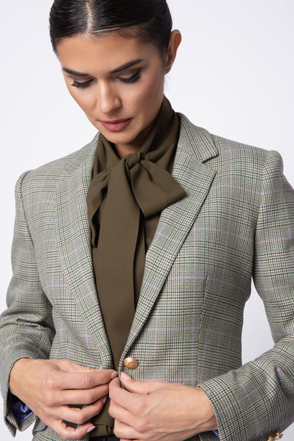 DC X Bariloche Plaid Jacket