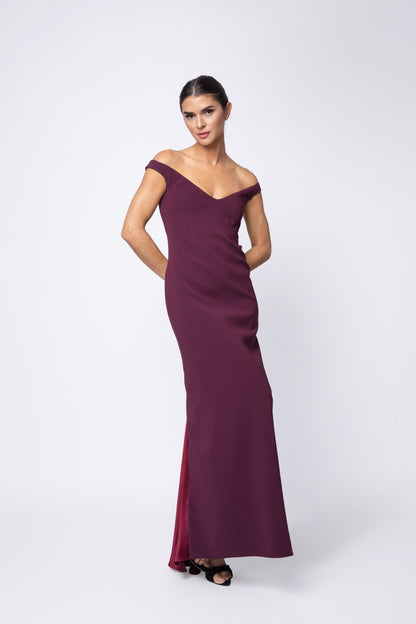 Off-The-Shoulder Holly Gown