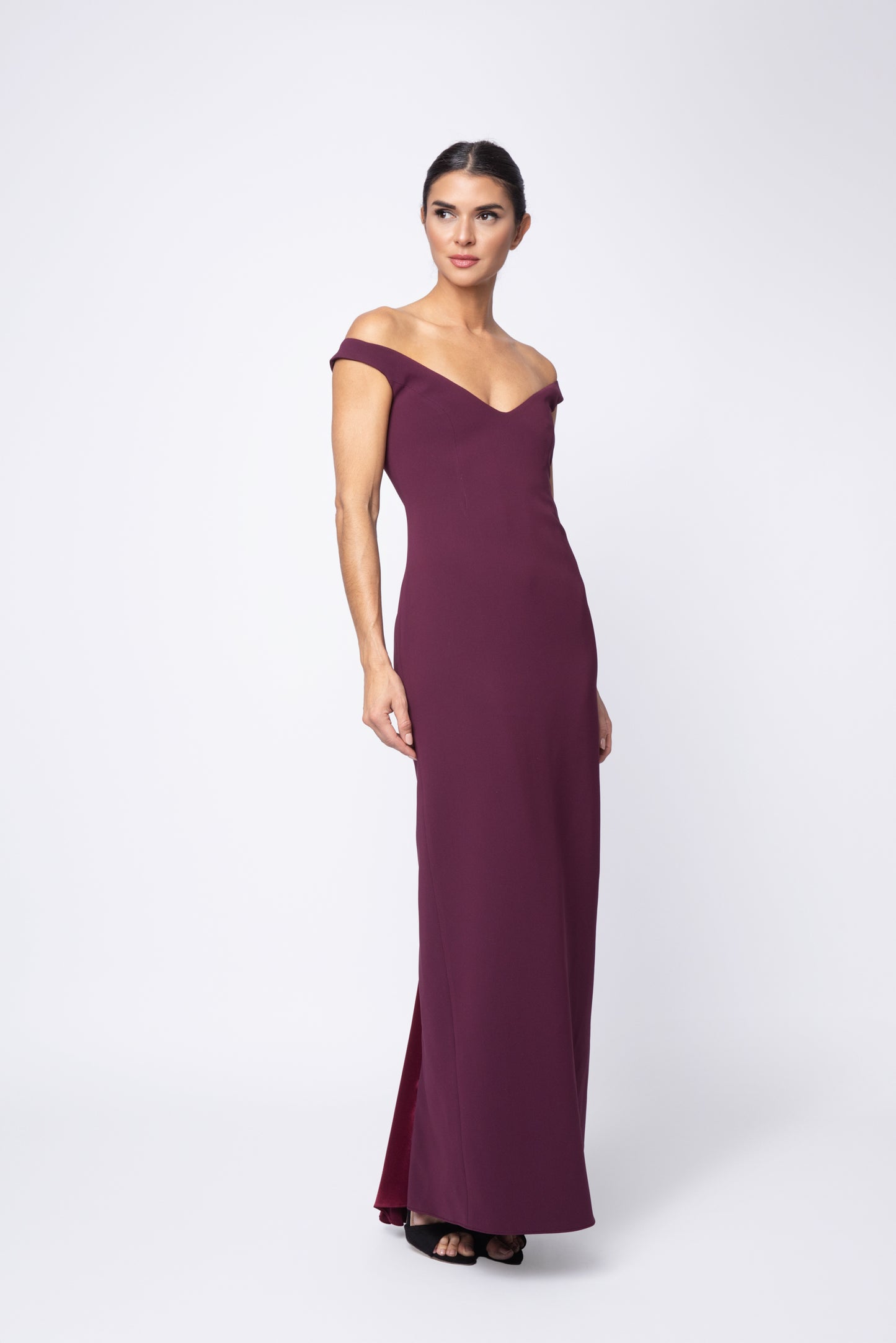 Off-The-Shoulder Holly Gown