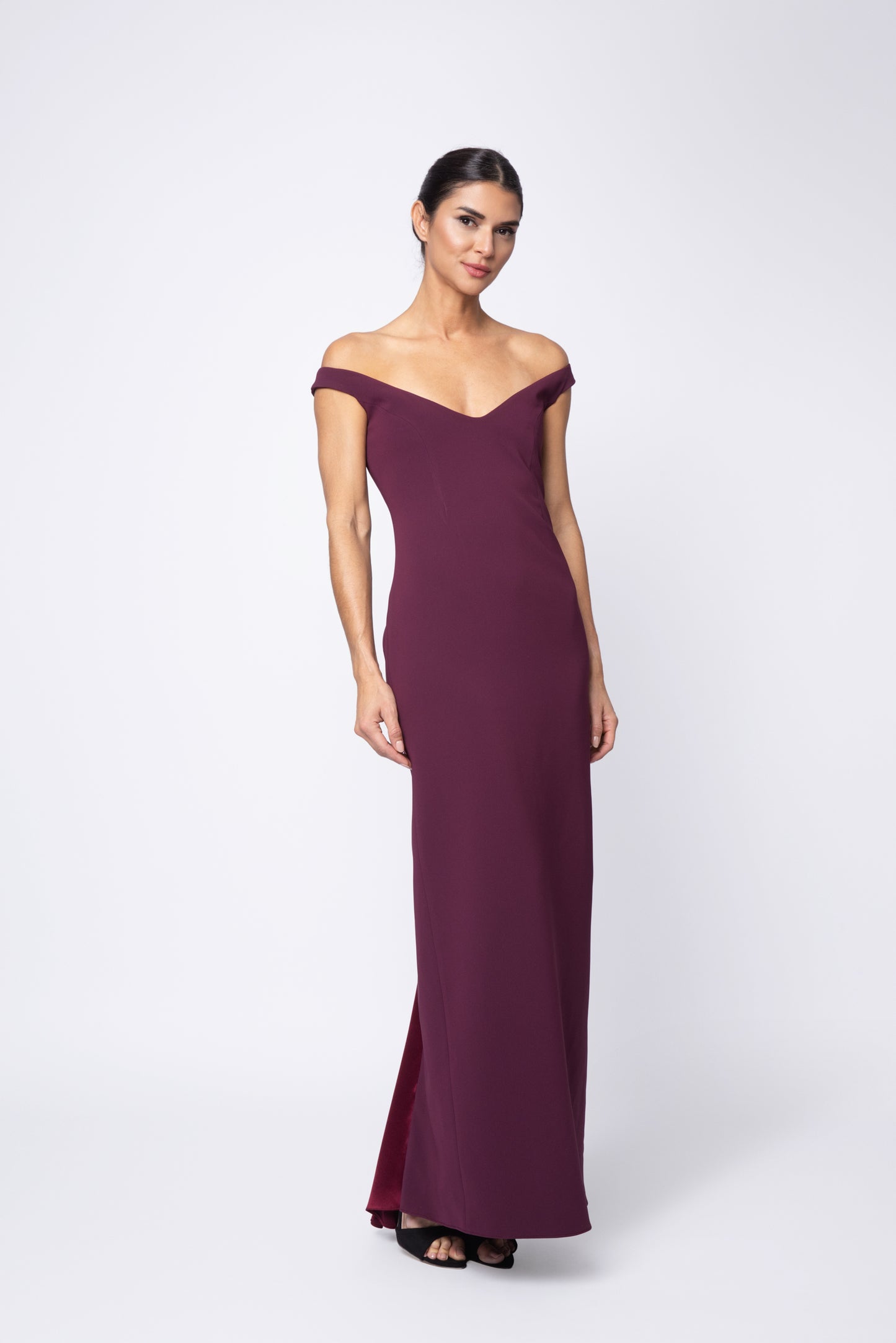 Off-The-Shoulder Holly Gown