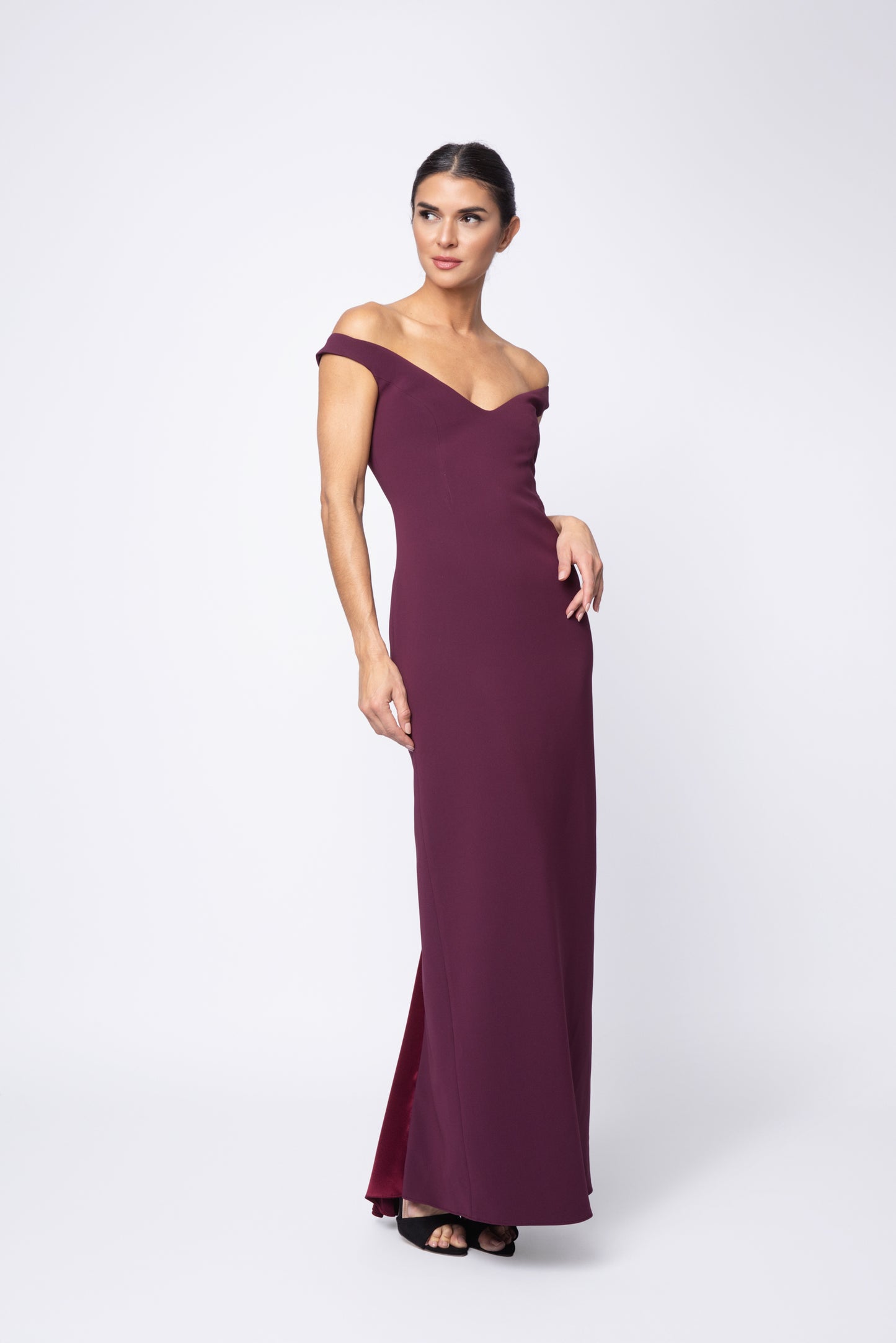 Off-The-Shoulder Holly Gown
