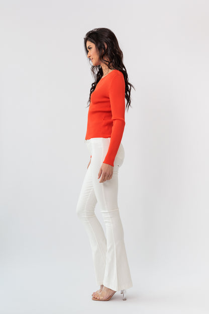 Agatha Zip Cardigan Top