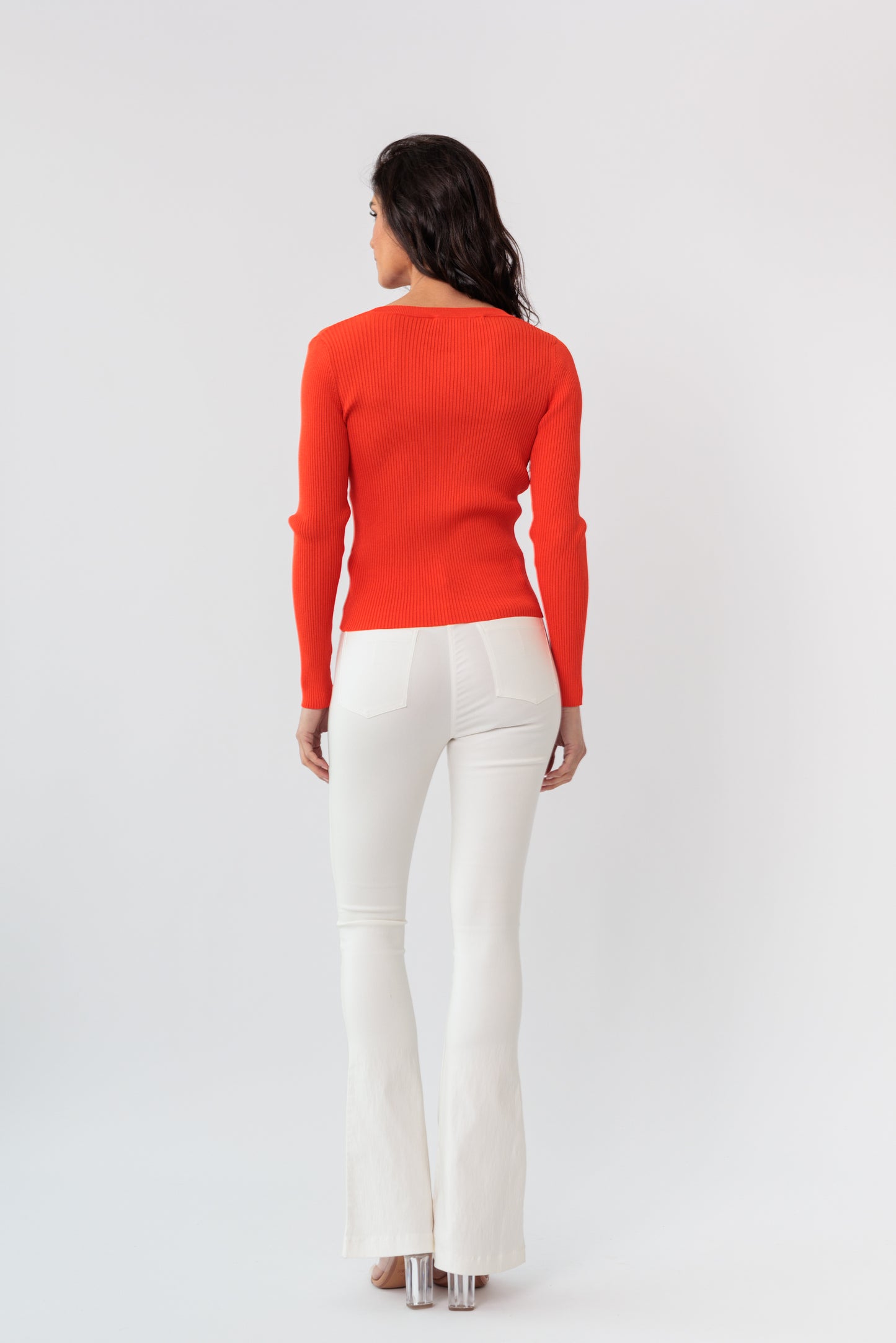 Agatha Zip Cardigan Top