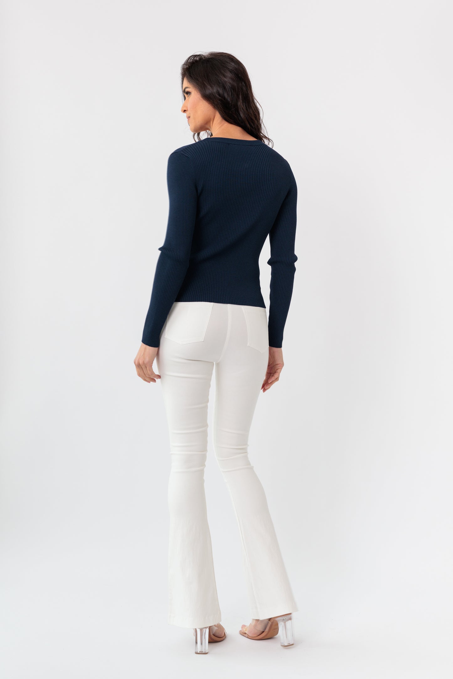 Agatha Zip Cardigan Top