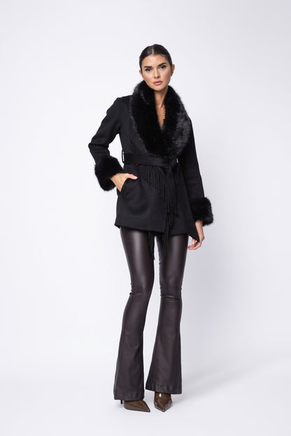 Montana Fringe Coat