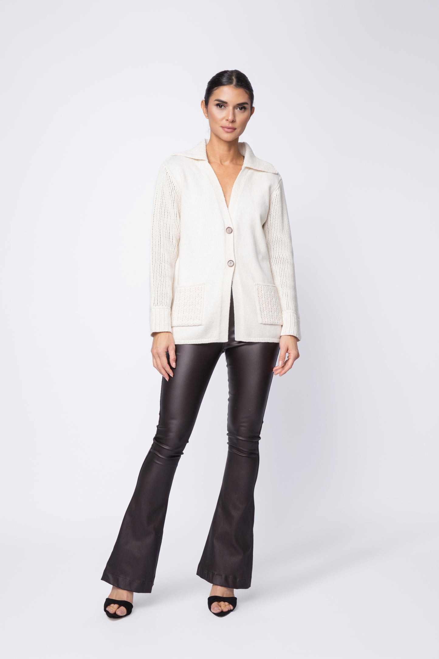 Long Cashmere Cargigan Sweater Top
