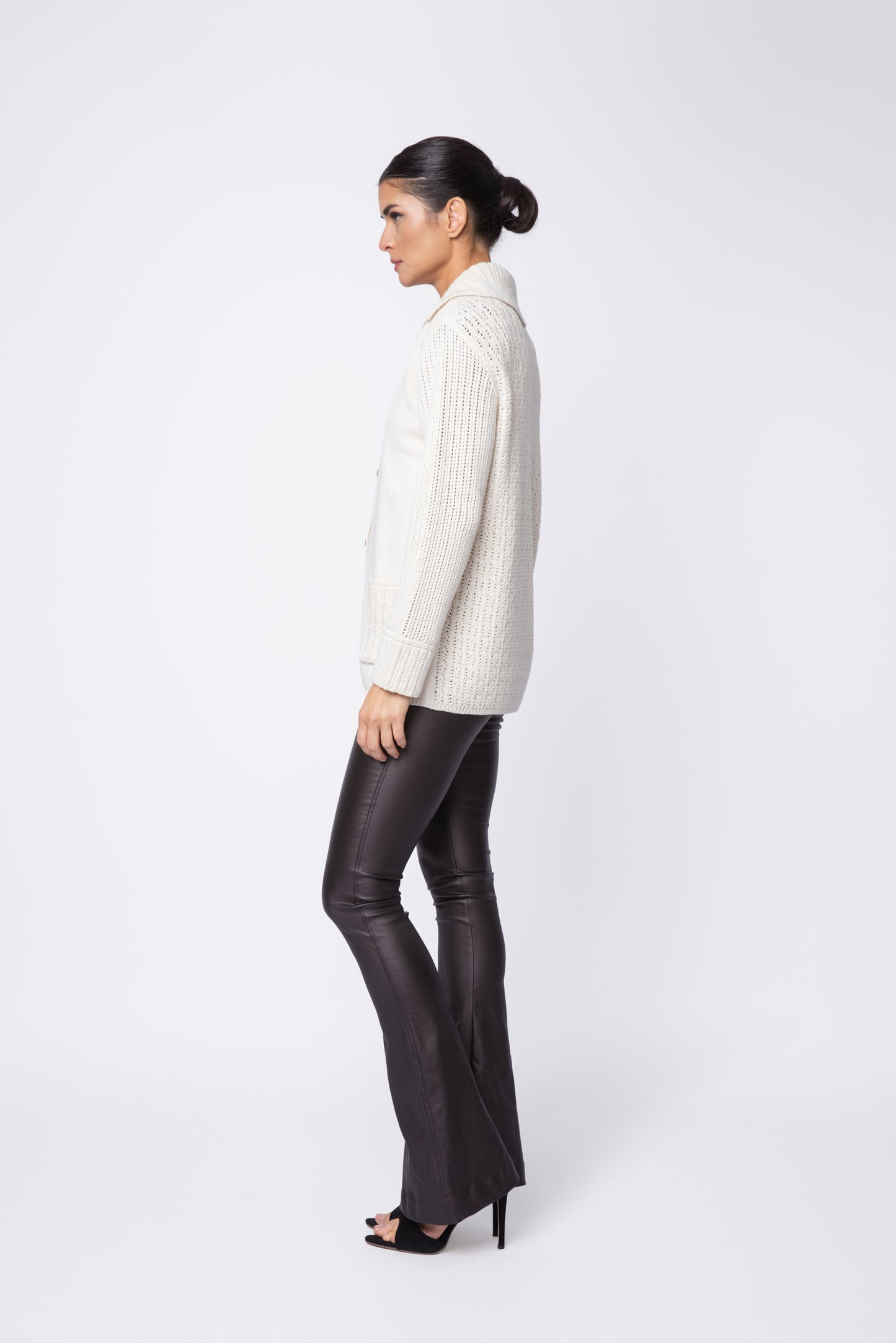 Long Cashmere Cargigan Sweater Top