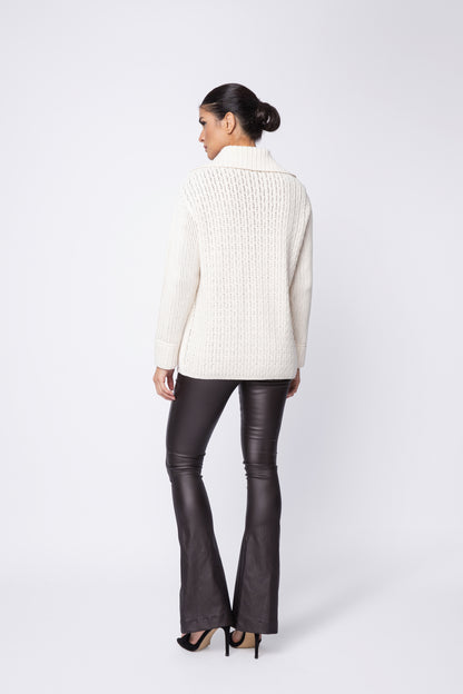 Long Cashmere Cargigan Sweater Top