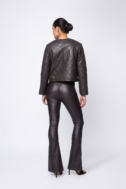 Vegan Quilted Jacket