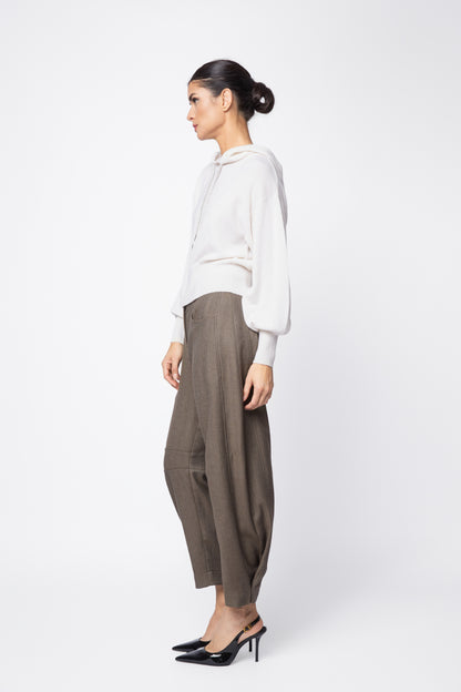 Bling Cashmere Hoodie Top