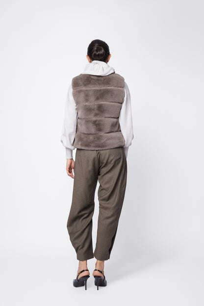 Madison Faux Fur Vest