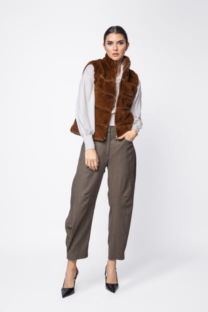 Madison Faux Fur Vest