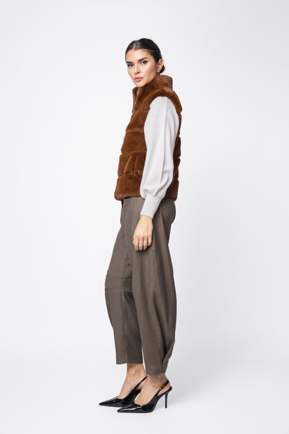 Madison Faux Fur Vest