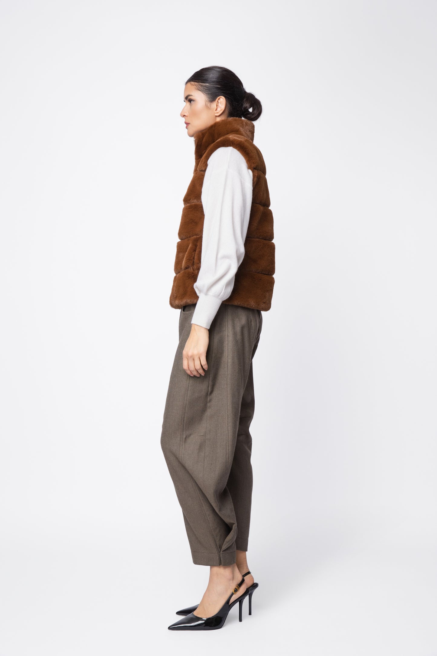 Madison Faux Fur Vest