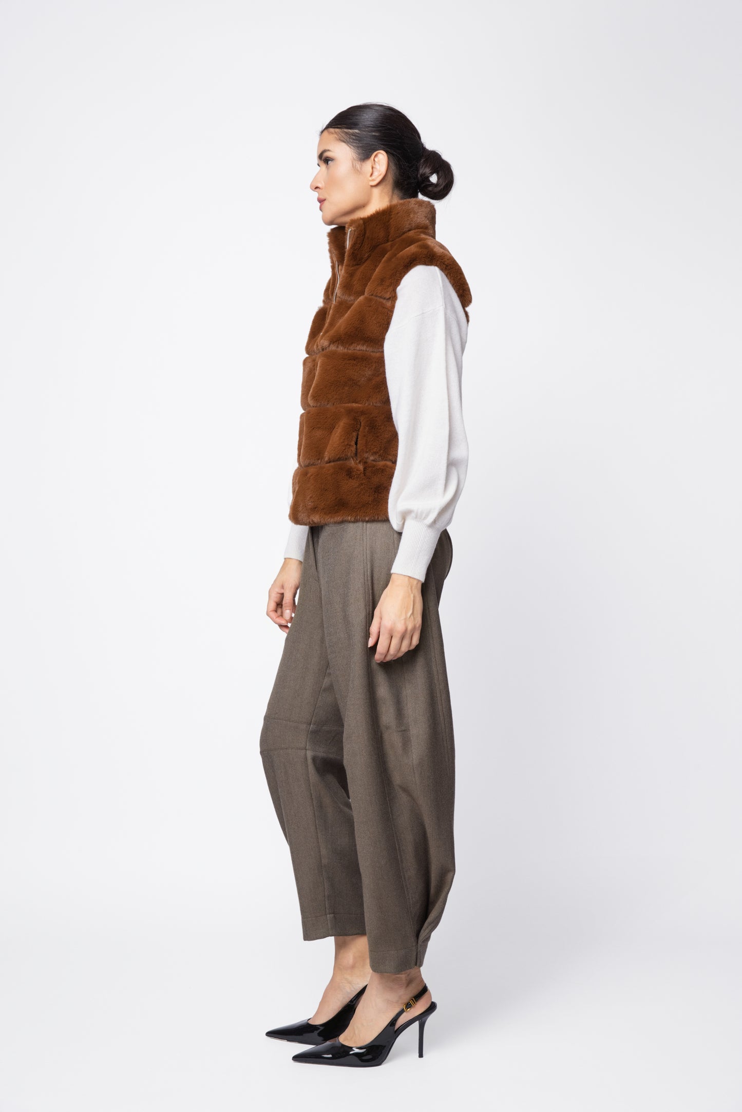 Madison Faux Fur Vest