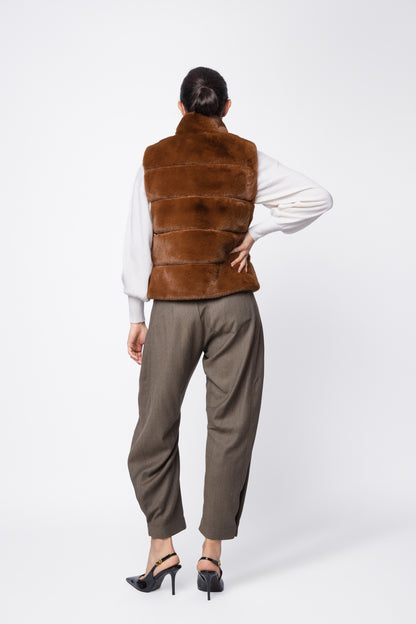 Madison Faux Fur Vest