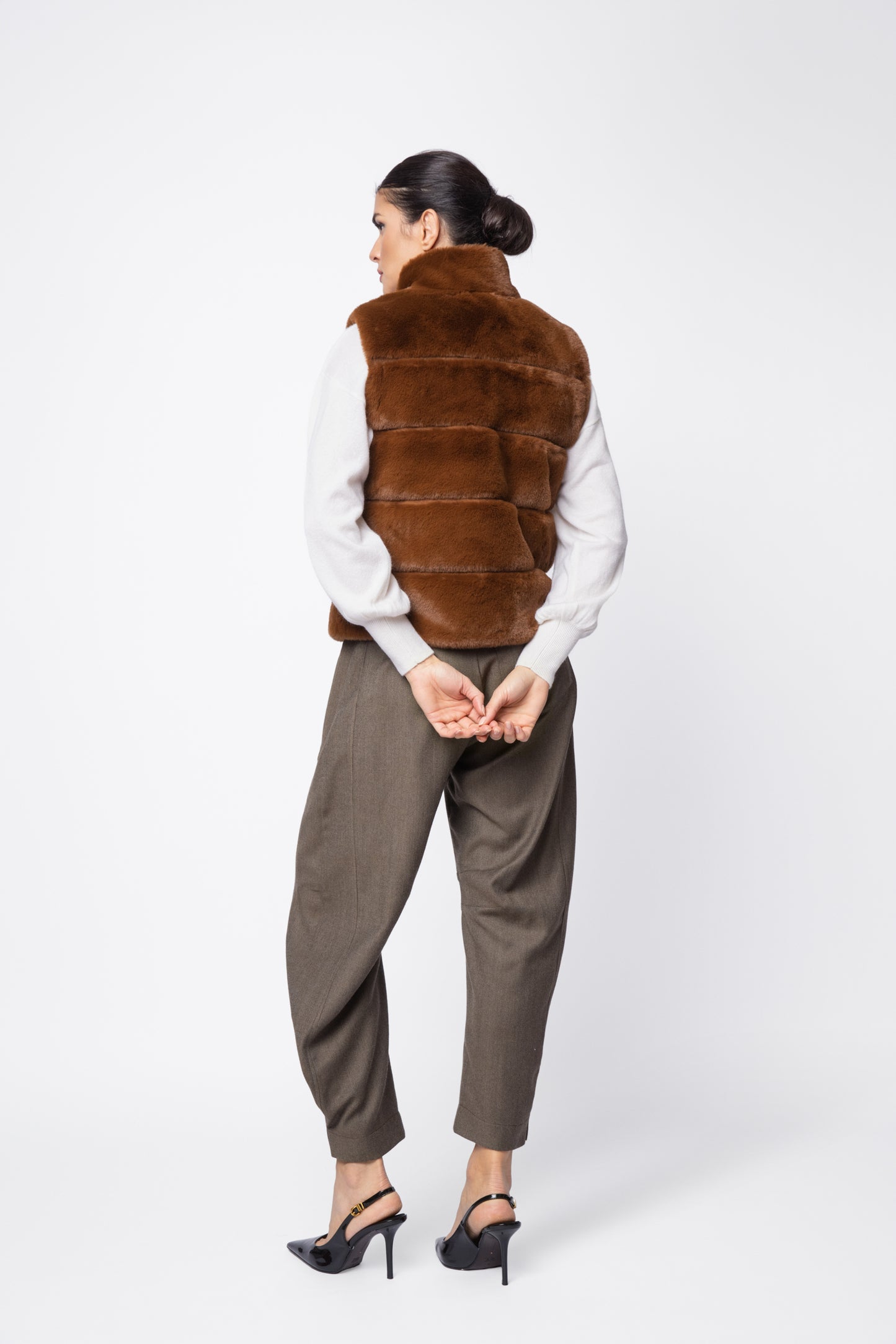 Madison Faux Fur Vest