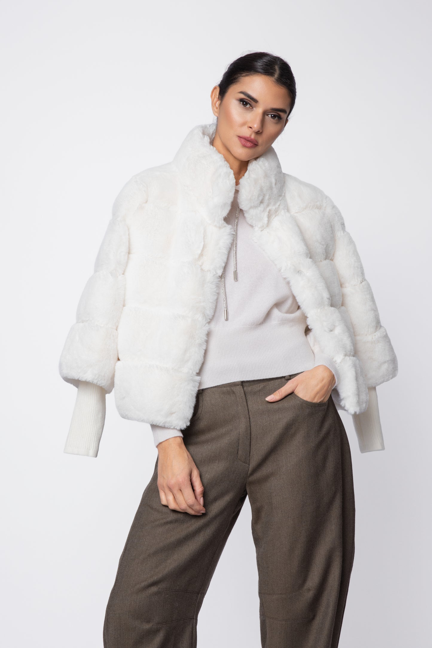 Samantha Faux Fur Jacket