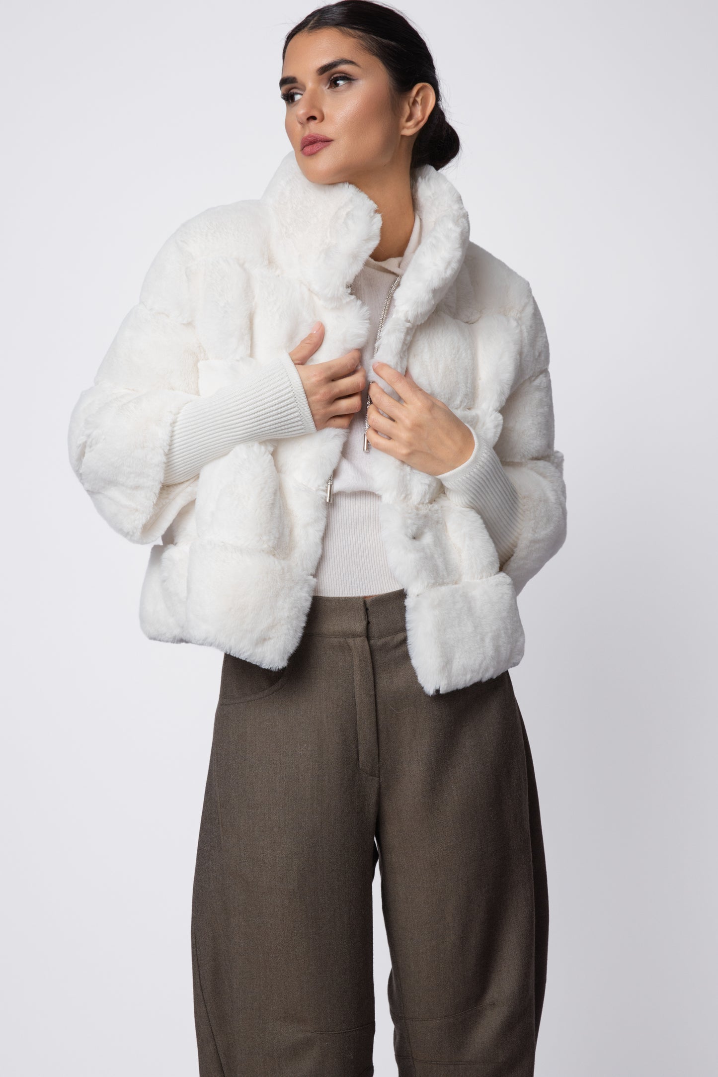 Samantha Faux Fur Jacket