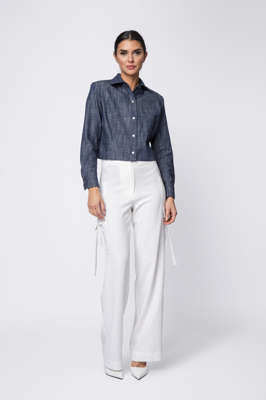 Costa Rica Denim Blouse